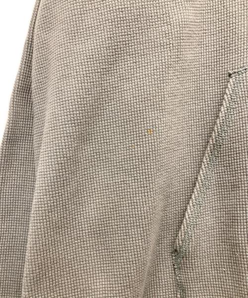 Graphpaper（グラフペーパー）Graphpaper (グラフペーパー) LECHOPPE (レショップ) 別注ワッフルフーディ グレー サイズ:Fの古着・服飾アイテム
