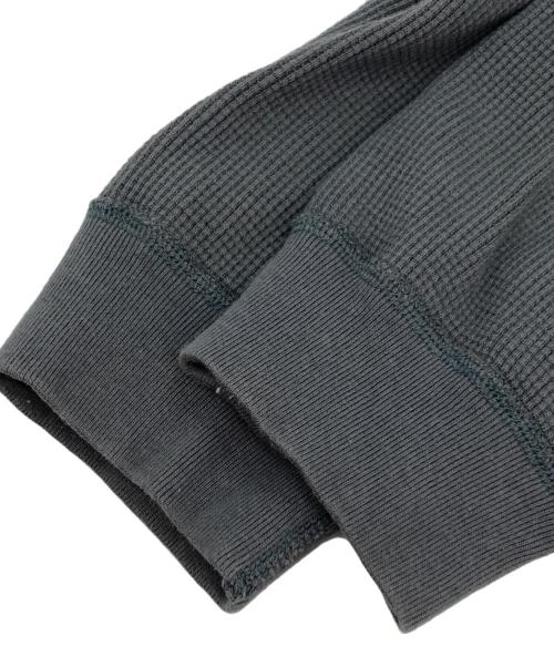 Graphpaper（グラフペーパー）Graphpaper (グラフペーパー) LECHOPPE (レショップ) 別注ワッフルフーディ グレー サイズ:Fの古着・服飾アイテム