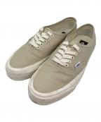 VANSバンズ）の古着「ローカットスニーカー」｜ベージュ