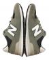 中古・古着 NEW BALANCE (ニューバランス) ローカットスニーカー カーキ サイズ:26.5：4000円