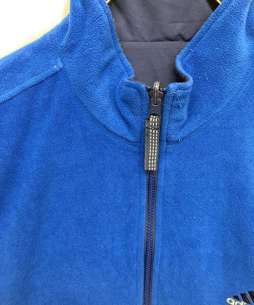 adidas（アディダス）adidas (アディダス) リバーシブルベスト ブルー サイズ:XLの古着・服飾アイテム