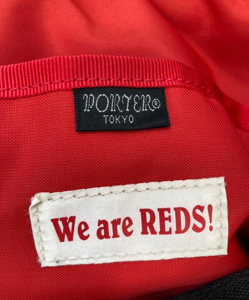 PORTER（ポーター）PORTER (ポーター) 浦和レッズ (ウラワレッズ) コラボショルダーバッグ ブラックの古着・服飾アイテム