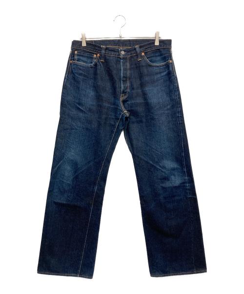 THE FLAT HEAD（ザ・フラットヘッド）THE FLAT HEAD (ザ・フラットヘッド) 14.5oz ストレート ジーンズ インディゴ サイズ:91cm(ｗ36)の古着・服飾アイテム