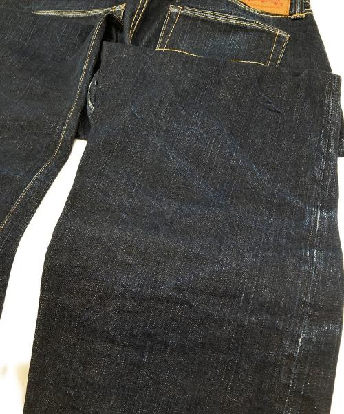 THE FLAT HEAD（ザ・フラットヘッド）THE FLAT HEAD (ザ・フラットヘッド) 14.5oz ストレート ジーンズ インディゴ サイズ:91cm(ｗ36)の古着・服飾アイテム