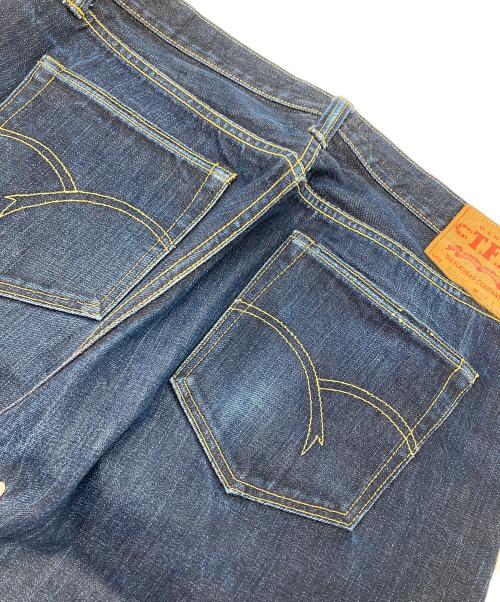 THE FLAT HEAD（ザ・フラットヘッド）THE FLAT HEAD (ザ・フラットヘッド) 14.5oz ストレート ジーンズ インディゴ サイズ:91cm(ｗ36)の古着・服飾アイテム