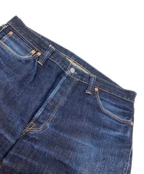 THE FLAT HEAD（ザ・フラットヘッド）THE FLAT HEAD (ザ・フラットヘッド) 14.5oz ストレート ジーンズ インディゴ サイズ:91cm(ｗ36)の古着・服飾アイテム