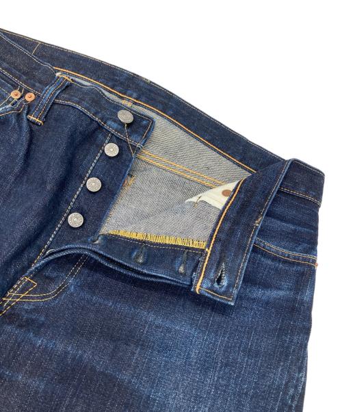 THE FLAT HEAD（ザ・フラットヘッド）THE FLAT HEAD (ザ・フラットヘッド) 14.5oz ストレート ジーンズ インディゴ サイズ:91cm(ｗ36)の古着・服飾アイテム