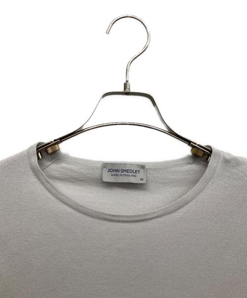 JOHN SMEDLEY（ジョンスメドレー）JOHN SMEDLEY (ジョンスメドレー) クルーネックニット グレー サイズ:XSの古着・服飾アイテム