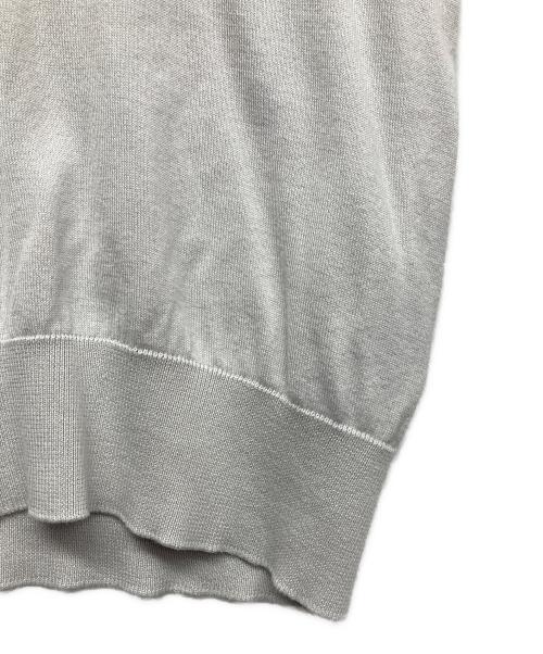 JOHN SMEDLEY（ジョンスメドレー）JOHN SMEDLEY (ジョンスメドレー) クルーネックニット グレー サイズ:XSの古着・服飾アイテム