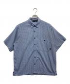 Patagoniaパタゴニア）の古着「半袖ギンガムチェックシャツ」｜ブルー