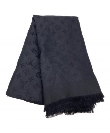 LOUIS VUITTON シルク×麻　ストールショール新品・未使用品 中古・古着通販】LOUIS VUITTON (ルイ ヴィトン) シルク混大判ストール