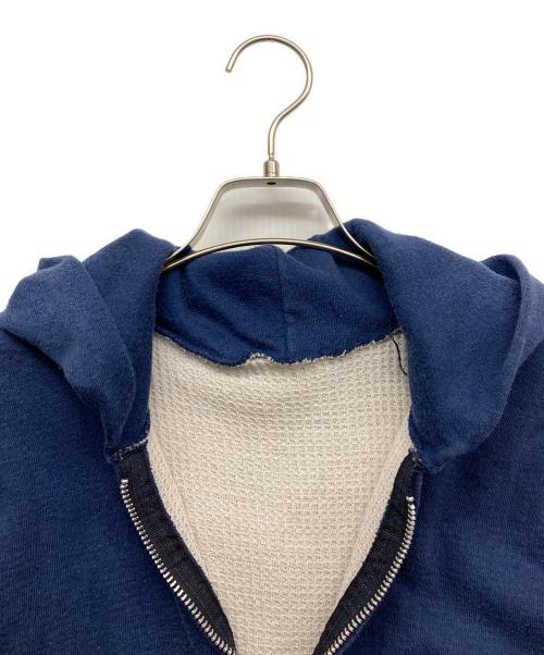 古着（フルギ）古着 (フルギ) 50‘ｓ～60‘ｓサーマルジップパーカー ブルー サイズ:FREEの古着・服飾アイテム