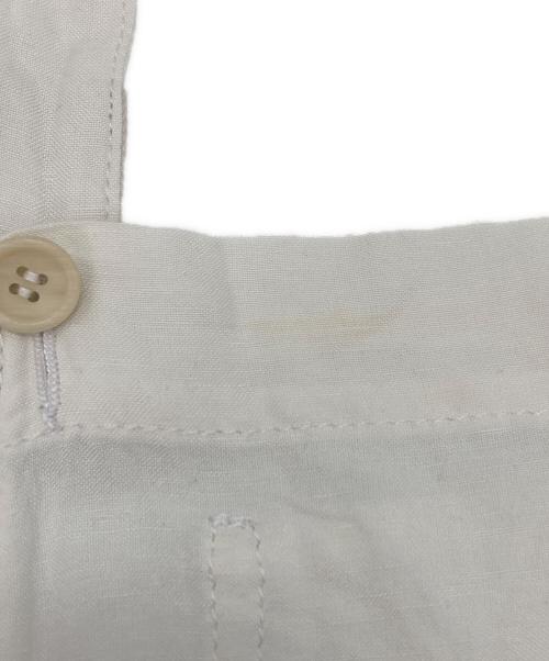 tricot COMME des GARCONS（トリココムデギャルソン）tricot COMME des GARCONS (トリココムデギャルソン) エプロンワンピース ホワイト サイズ:Sの古着・服飾アイテム