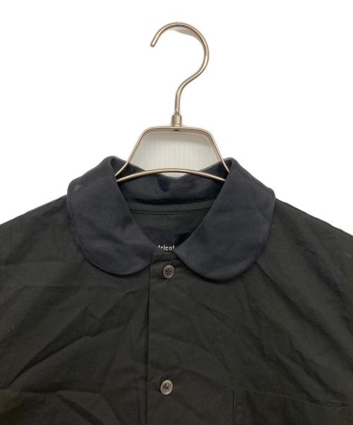 tricot COMME des GARCONS（トリココムデギャルソン）tricot COMME des GARCONS (トリココムデギャルソン) シアーカラーブラウス ブラック サイズ:Ｍの古着・服飾アイテム