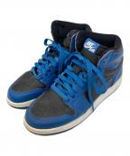 NIKEナイキ）の古着「GS Air Jordan 1 Retro High OG」｜ブラック×ブルー