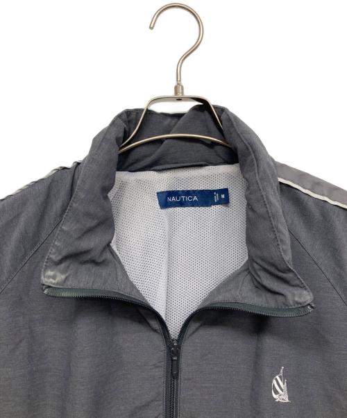 NAUTICA（ノーティカ）NAUTICA (ノーティカ) Recycled Fishing Net Track Jacket グレー サイズ:Ｍの古着・服飾アイテム