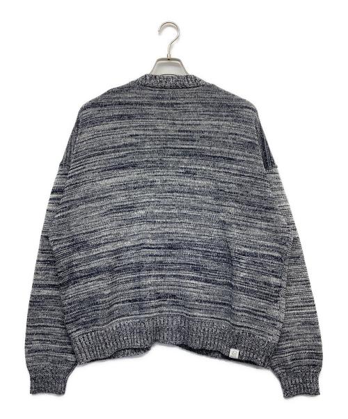 EVISEN（エビセン）EVISEN (エビセン) ZEN AKU KNIT CARDIGAN グレー サイズ:Lの古着・服飾アイテム