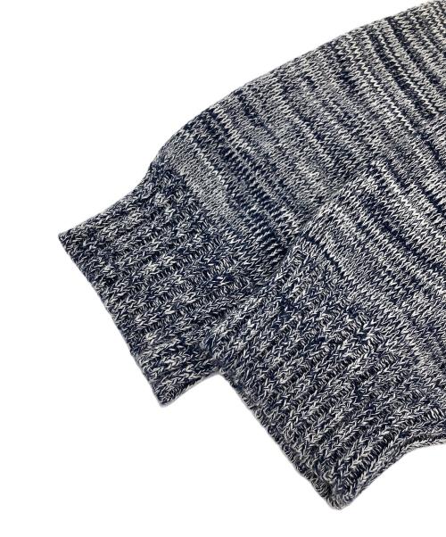 EVISEN（エビセン）EVISEN (エビセン) ZEN AKU KNIT CARDIGAN グレー サイズ:Lの古着・服飾アイテム