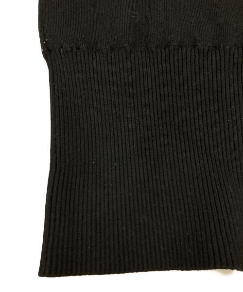 HER LIP TO（ハーリップトゥ）Her lip to (ハーリップトゥ) Organdy Fairy Knit Topvintage ブラック サイズ:Sの古着・服飾アイテム