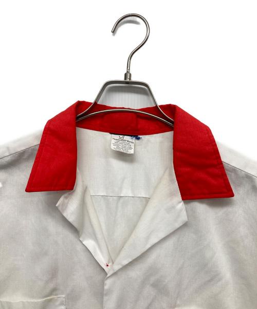 PERMANENT PRESS（パーマネントプレス）PERMANENT PRESS (パーマネントプレス) ボーリングシャツ ホワイト サイズ:XLの古着・服飾アイテム