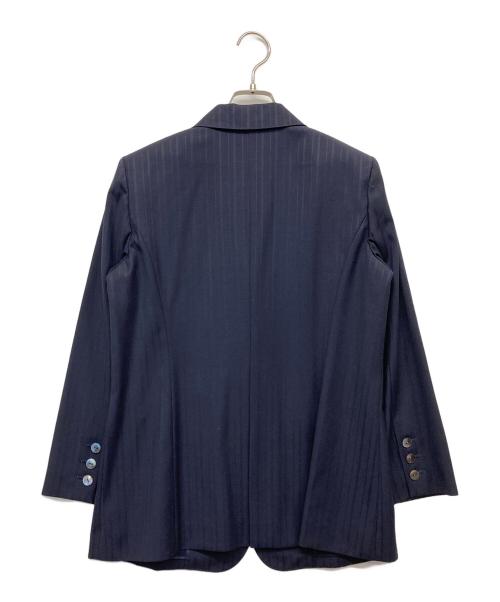 Leilian（レリアン）LEILIAN (レリアン) ウールジャケット ネイビー サイズ:9の古着・服飾アイテム