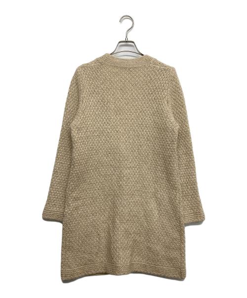 BRUNO MANETTI（ブルーノ マネッティ）BRUNO MANETTI (ブルーノ マネッティ) カシミヤ・モヘア混カーディガン ベージュ サイズ:9の古着・服飾アイテム