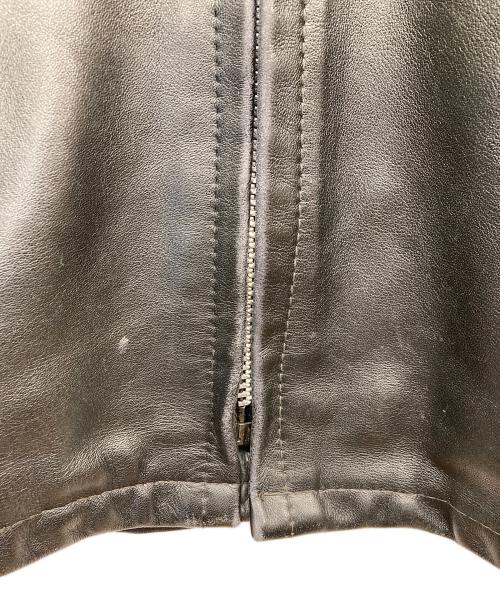 Schott（ショット）Schott (ショット) 141　ボアライナー付 レザー シングル ライダース ジャケット ブラック サイズ:40の古着・服飾アイテム