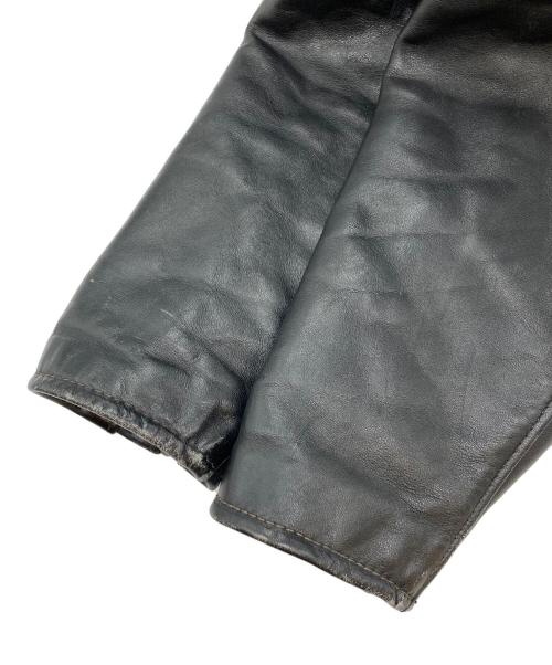 Schott（ショット）Schott (ショット) 141　ボアライナー付 レザー シングル ライダース ジャケット ブラック サイズ:40の古着・服飾アイテム