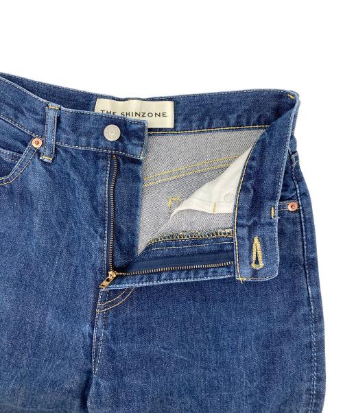 THE SHINZONE（ザ シンゾーン）THE SHINZONE (ザ シンゾーン) ハイウエストデニムパンツ ブルー サイズ:34の古着・服飾アイテム