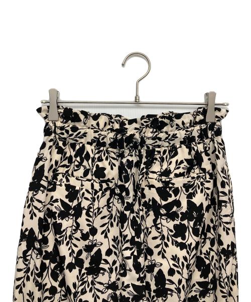 JOURNAL STANDARD relume（ジャーナルスタンダード レリューム）JOURNAL STANDARD relume (ジャーナルスタンダード レリューム) バイカラーフラワーイージーパンツ ホワイト サイズ:F 未使用品の古着・服飾アイテム