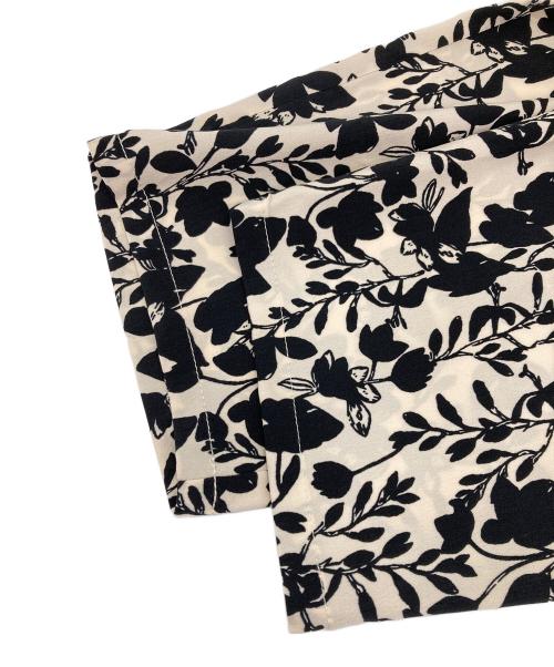 JOURNAL STANDARD relume（ジャーナルスタンダード レリューム）JOURNAL STANDARD relume (ジャーナルスタンダード レリューム) バイカラーフラワーイージーパンツ ホワイト サイズ:F 未使用品の古着・服飾アイテム