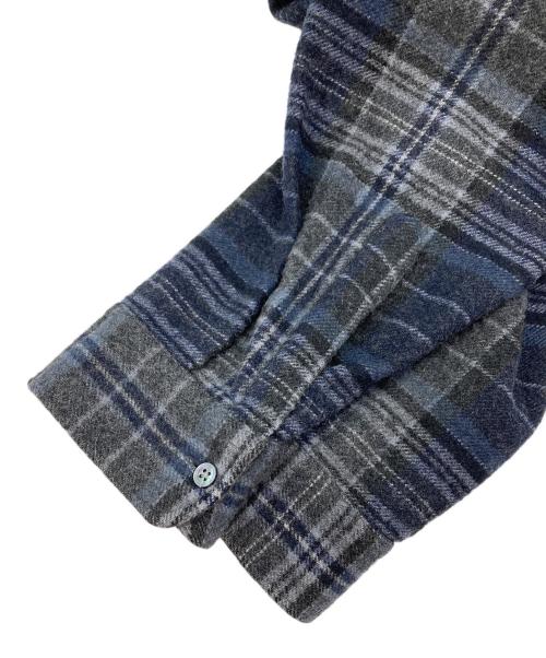 RALPH LAUREN Purple Label（ラルフ ローレン パープル レーベル）RALPH LAUREN Purple Label (ラルフ ローレン パープル レーベル) カシミヤネルシャツ パープル サイズ:Lの古着・服飾アイテム