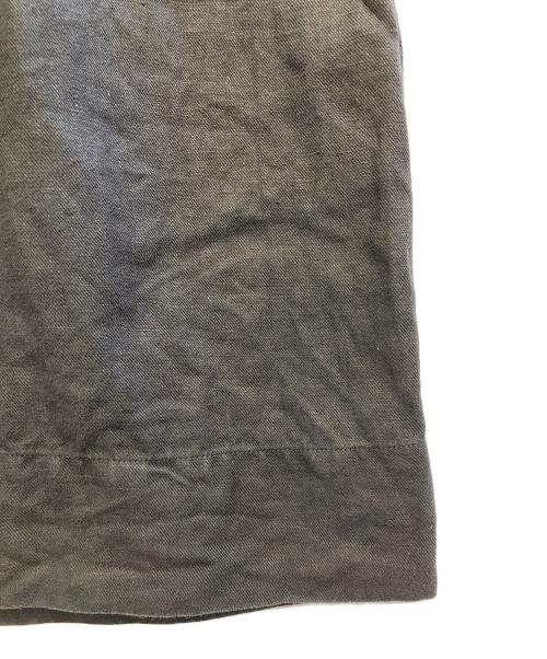 maillot（マイヨ）maillot (マイヨ) リネン半袖ワンピース ブラックの古着・服飾アイテム