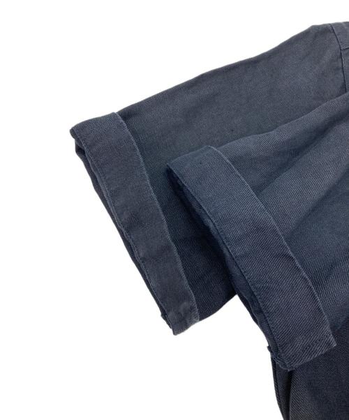 maillot（マイヨ）maillot (マイヨ) リネン半袖ワンピース ブラックの古着・服飾アイテム