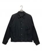 COMOLIコモリ）の古着「ベタシャン ブルゾン」｜ブラック