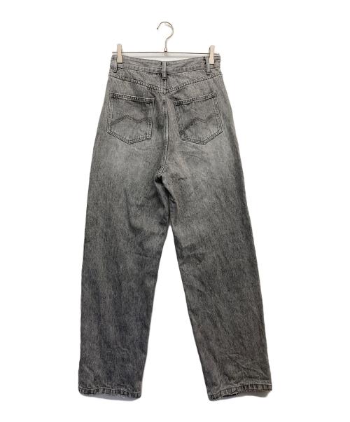 masonprince（メゾンプリンス）MASONPRINCE (メゾンプリンス) ハイウエストデニムパンツ グレー サイズ:1の古着・服飾アイテム