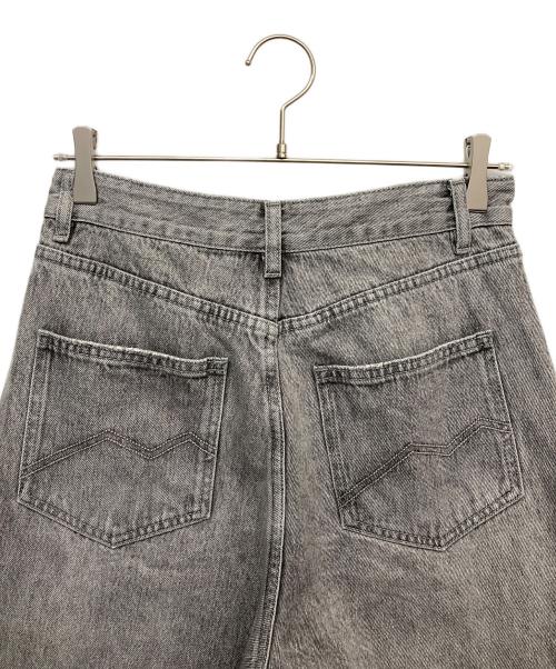 masonprince（メゾンプリンス）MASONPRINCE (メゾンプリンス) ハイウエストデニムパンツ グレー サイズ:1の古着・服飾アイテム