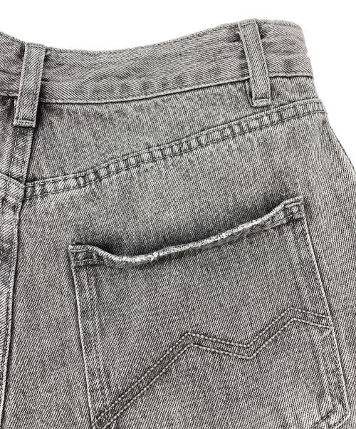 masonprince（メゾンプリンス）MASONPRINCE (メゾンプリンス) ハイウエストデニムパンツ グレー サイズ:1の古着・服飾アイテム