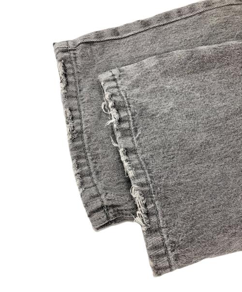 masonprince（メゾンプリンス）MASONPRINCE (メゾンプリンス) ハイウエストデニムパンツ グレー サイズ:1の古着・服飾アイテム