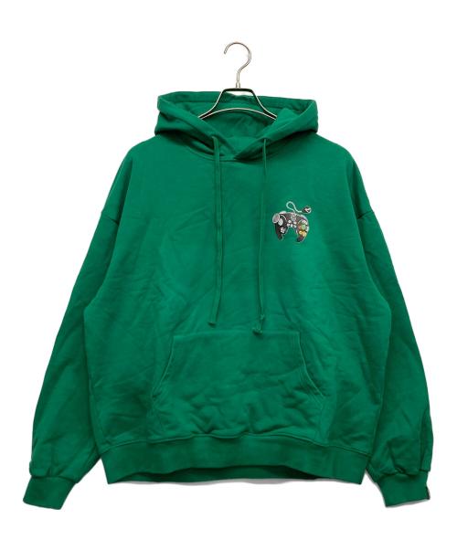 NASTY DOG（ナスティー ドッグ）NASTY DOG (ナスティー ドッグ) プルオーバーパーカー グリーン サイズ:2の古着・服飾アイテム