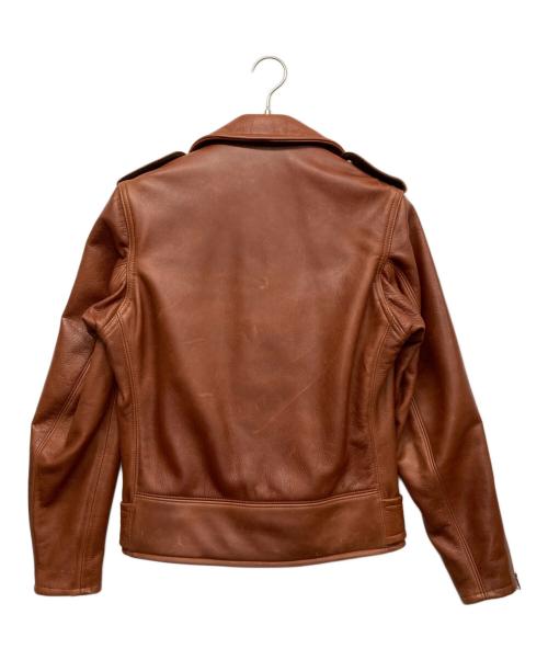 SCHOTT BROS.（ショット）SCHOTT BROS. (ショットブロス) 528US COW NEW NAKED D-POCKET RIDERS JKT ブラウン サイズ:36の古着・服飾アイテム
