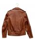 SCHOTT BROS. (ショットブロス) 528US COW NEW NAKED D-POCKET RIDERS JKT ブラウン サイズ:36：70000円