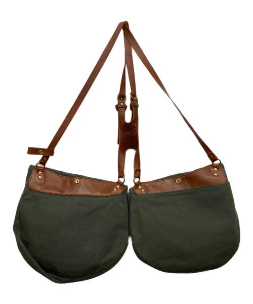 J.PRESS（ジェイプレス）J.PRESS (ジェイプレス) TASCHI ショルダーバッグ グリーンの古着・服飾アイテム