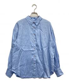 La TOTALITE（ラ ト―タリテ）の古着「リネンシャツ」｜ブルー