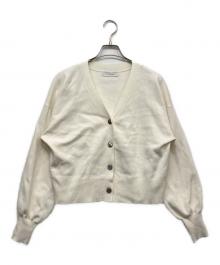 La TOTALITE（ラ ト―タリテ）の古着「コットンアクリルカーディガン」｜ホワイト