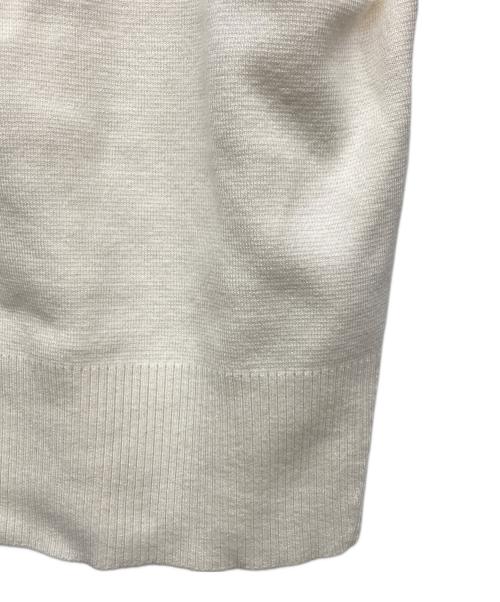 La TOTALITE（ラ ト―タリテ）La TOTALITE (ラ ト―タリテ) コットンアクリルカーディガン ホワイト サイズ:記載無の古着・服飾アイテム