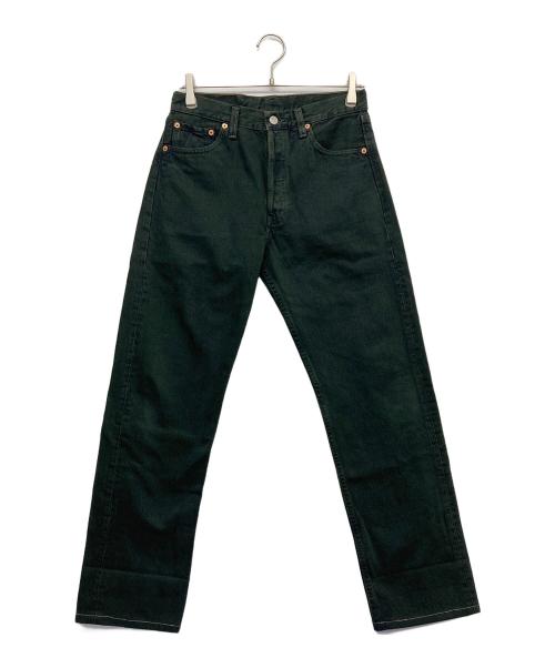 LEVI'S（リーバイス）LEVI'S (リーバイス) 90ｓ後染め501デニムパンツ グリーン サイズ:W30 L32の古着・服飾アイテム