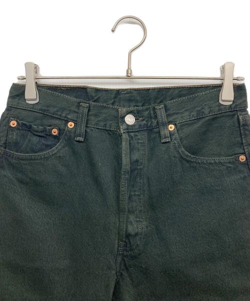 LEVI'S（リーバイス）LEVI'S (リーバイス) 90ｓ後染め501デニムパンツ グリーン サイズ:W30 L32の古着・服飾アイテム