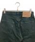中古・古着 LEVI'S (リーバイス) 90ｓ後染め501デニムパンツ グリーン サイズ:W30 L32：6000円