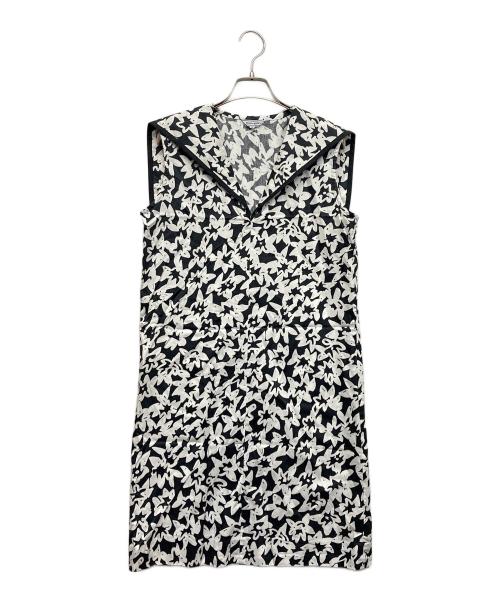 Yves Saint Laurent（イヴサンローラン）Yves Saint Laurent (イヴサンローラン) ノースリーブワンピース ホワイト サイズ:Mの古着・服飾アイテム